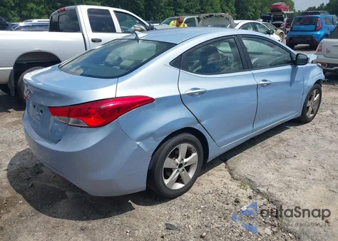 2013 Hyundai Elantra Gls из США, поврежденный, VIN KMHDH4AE0DU759673